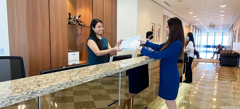 Serviced Office, Ilham Tower, Malaysia, Kuala Lumpur, Reception